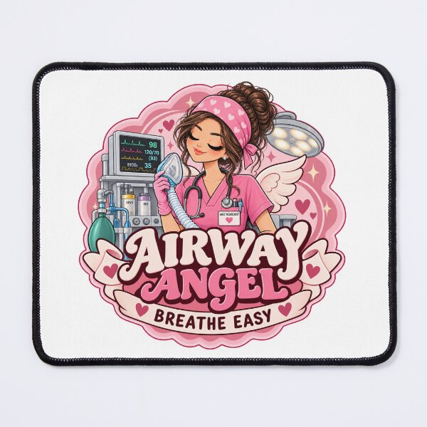 Item preview, Airway Angel Anesthesiologist Gift designed and sold by MaritaSS.