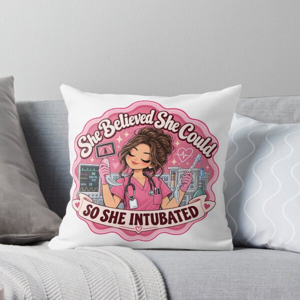 Item preview, She Believed She Could Anesthesiologist Gift designed and sold by MaritaSS.