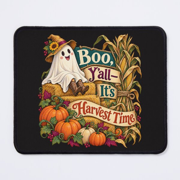 Item preview, Boo, Y’all—It’s Harvest Time corn Halloween designed and sold by JollyNib.