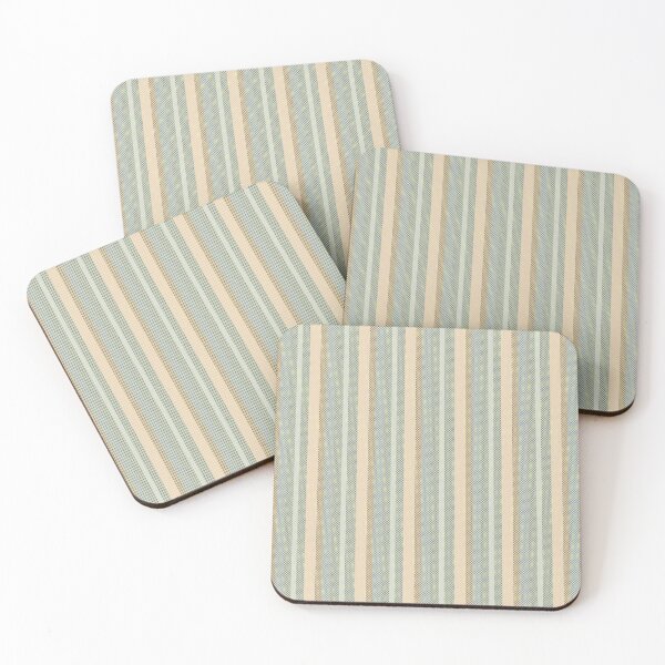Item preview, earthy tone textured stripe pattern designed and sold by RhoQA.