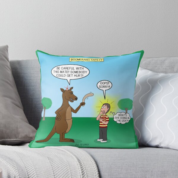 Item preview, Boomerang Safety designed and sold by Out to Lunch Cartoons and More.