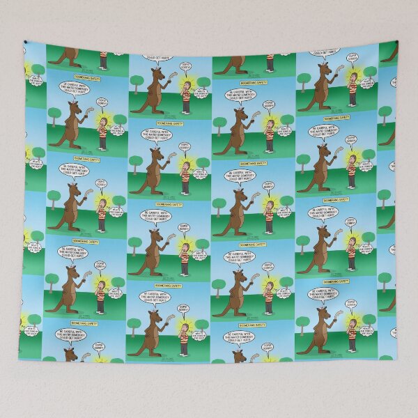 Item preview, Boomerang Safety designed and sold by Out to Lunch Cartoons and More.
