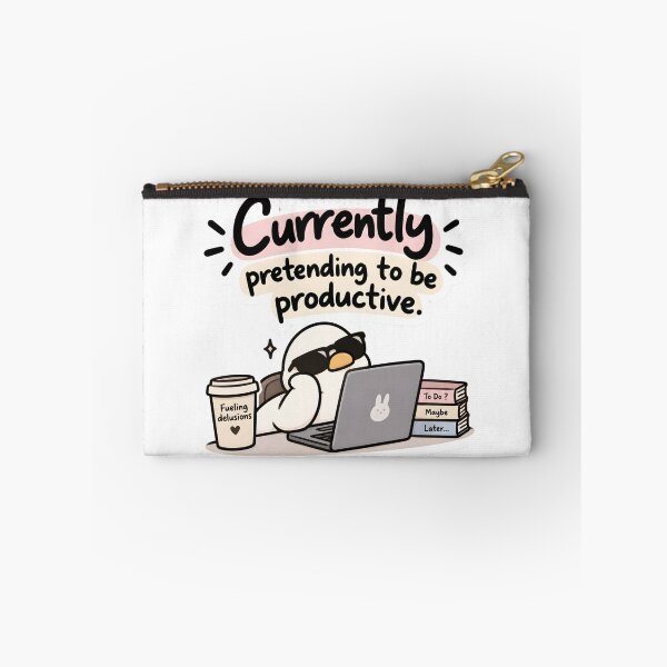 Item preview, Pretending To Be Productive  designed and sold by BLOOMVELLE.