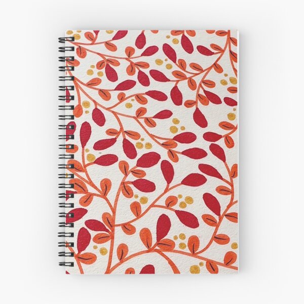 Item preview, Autumn Berry Branches – Warm Botanical Pattern designed and sold by Vintage-Lady65.