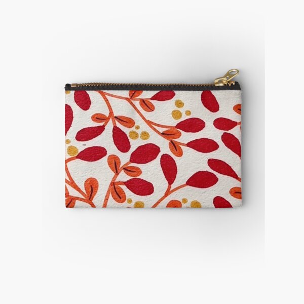 Item preview, Autumn Berry Branches – Warm Botanical Pattern designed and sold by Vintage-Lady65.