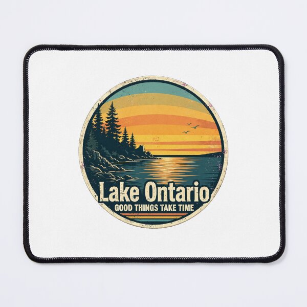 Item preview, Lake Ontario Forever Canada Sunset Design designed and sold by CreativeNest Prints.