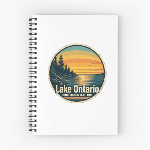 Item preview, Lake Ontario Forever Canada Sunset Design designed and sold by CreativeNest Prints.