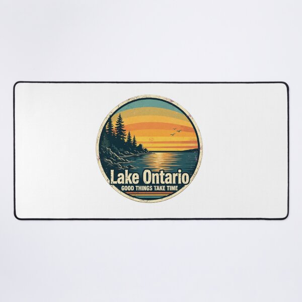 Item preview, Lake Ontario Forever Canada Sunset Design designed and sold by CreativeNest Prints.