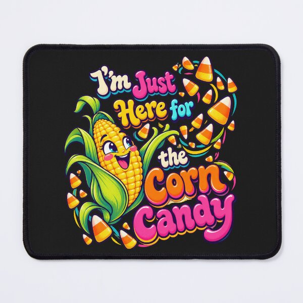 Item preview, I’m Just Here for the Corn Candy corn Halloween designed and sold by JollyNib.