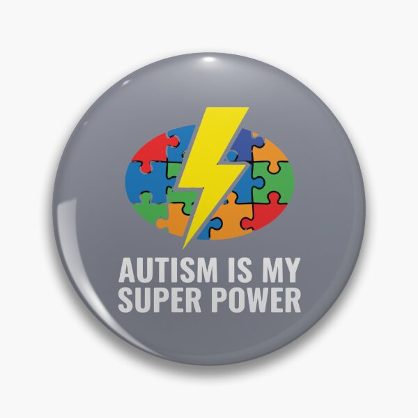 Item preview, Autism Is My Super Power Neurodiversity Autistic Acceptance designed and sold by SofiBlair.