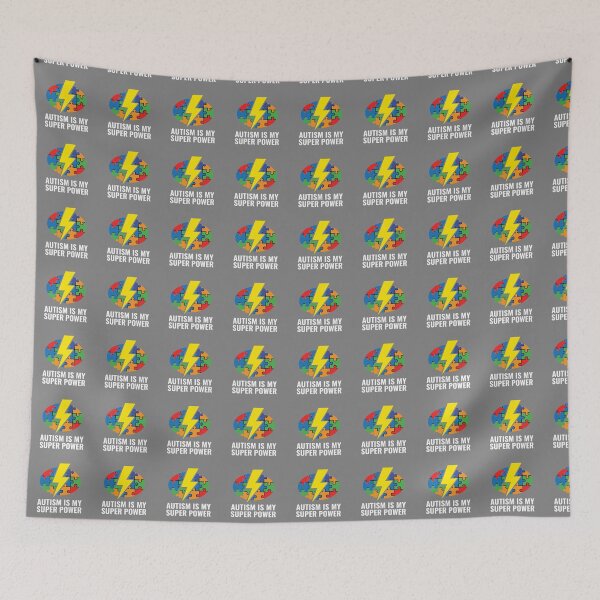Item preview, Autism Is My Super Power Neurodiversity Autistic Acceptance designed and sold by SofiBlair.