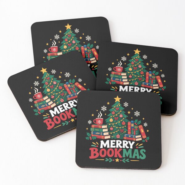 Item preview, Merry Bookmas Christmas Tree Book Lover designed and sold by mraihan.