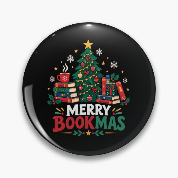 Item preview, Merry Bookmas Christmas Tree Book Lover designed and sold by mraihan.