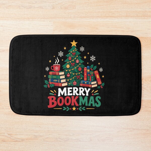 Item preview, Merry Bookmas Christmas Tree Book Lover designed and sold by mraihan.