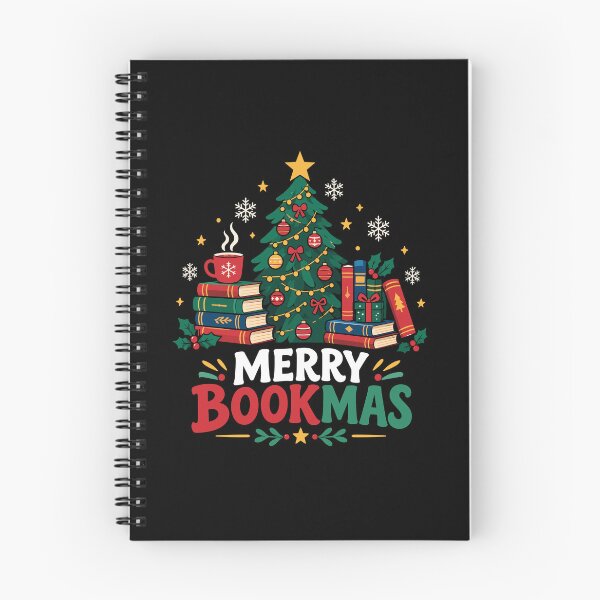 Item preview, Merry Bookmas Christmas Tree Book Lover designed and sold by mraihan.