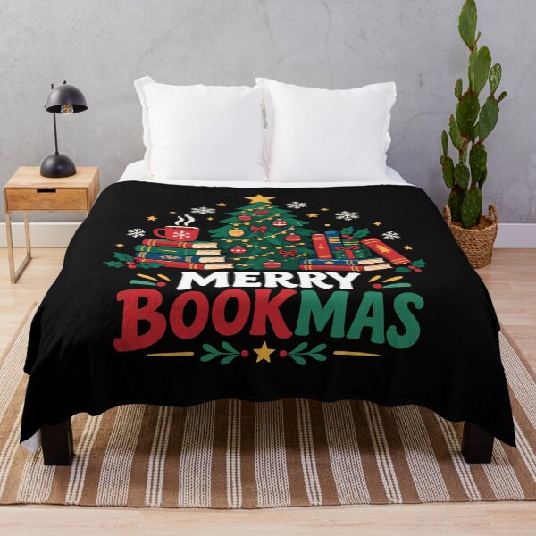 Item preview, Merry Bookmas Christmas Tree Book Lover designed and sold by mraihan.