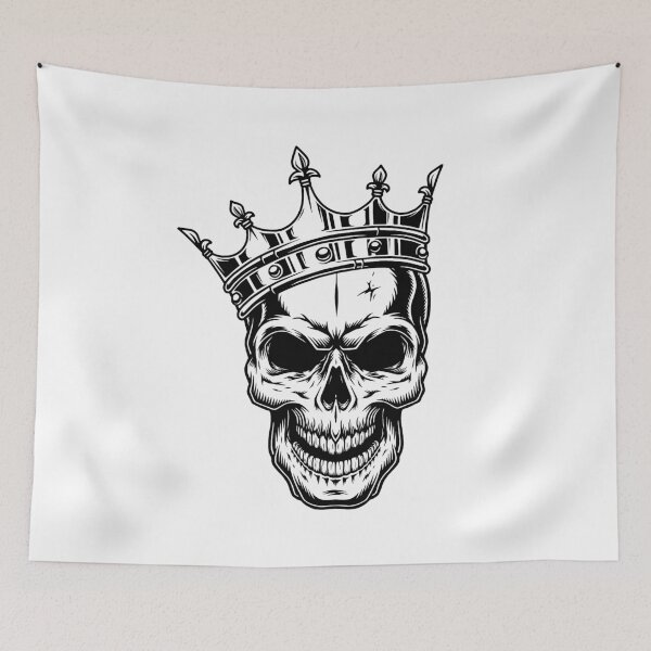 Item preview, King Skull Crown - Royal King Skull Clipart designed and sold by DGMaxShop.