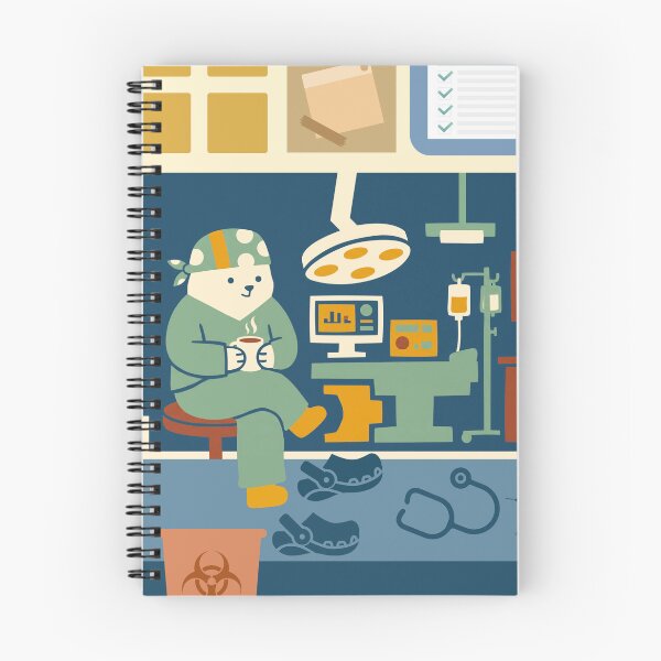 Item preview, Bear Surgeon Coffee Break | Surgeon Anesthesiologist OR Nurse Doctor  designed and sold by monicabianca.