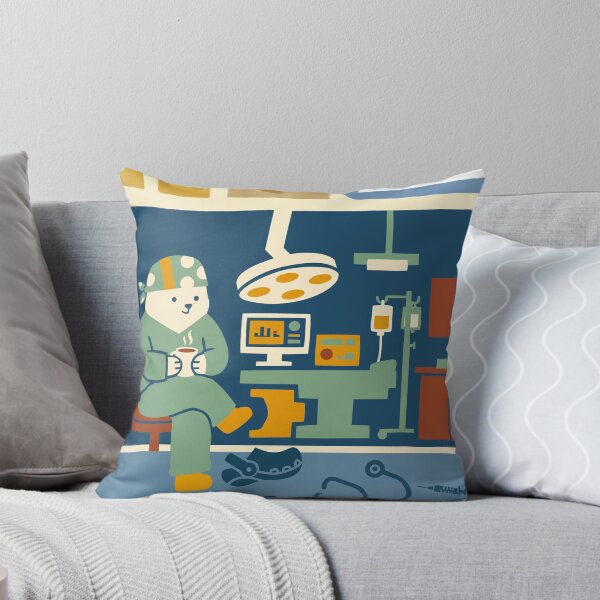 Item preview, Bear Surgeon Coffee Break | Surgeon Anesthesiologist OR Nurse Doctor  designed and sold by monicabianca.