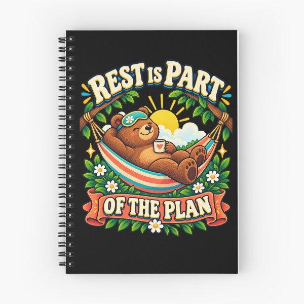 Item preview, Rest Is Part of the Plan - Bear designed and sold by Good Mood Foundry.