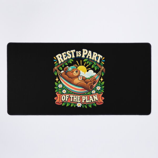 Item preview, Rest Is Part of the Plan - Bear designed and sold by Good Mood Foundry.