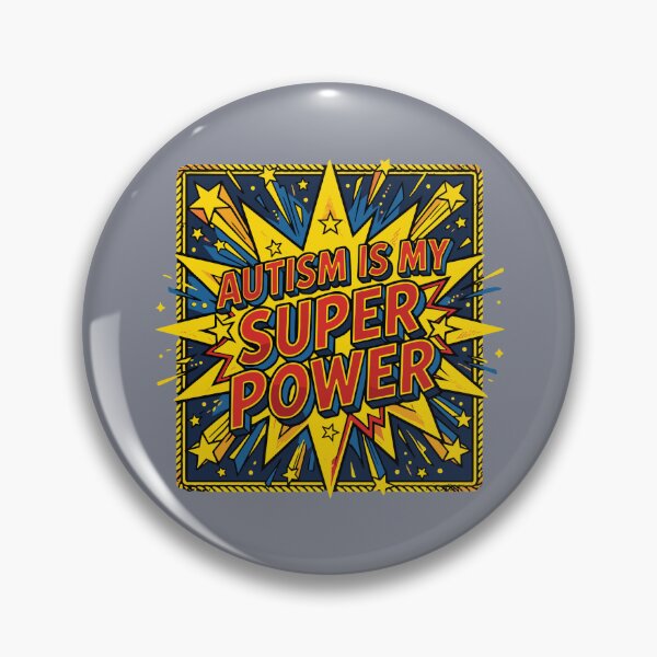 Item preview, Autism Is My Super Power Neurodiversity Autistic Pride Advocate designed and sold by SofiBlair.