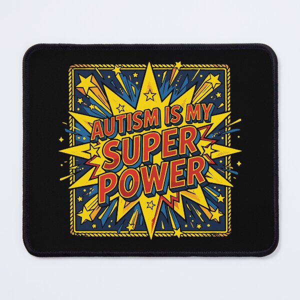 Item preview, Autism Is My Super Power Neurodiversity Autistic Pride Advocate designed and sold by SofiBlair.