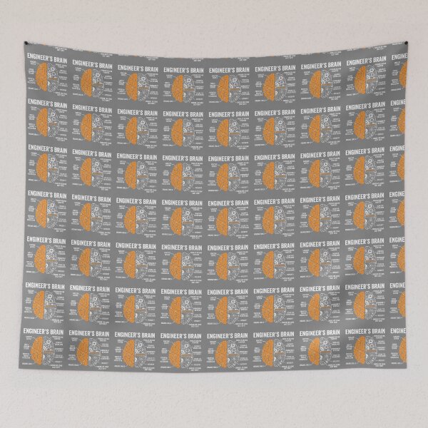 Item preview, Engineer's Brain Engineering Humor Problem Solver  designed and sold by SofiBlair.
