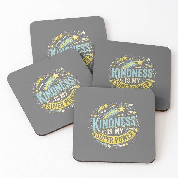 Item preview, Kindness Is My Super Power Motivational Inspirational Positive Anti Bullying designed and sold by SofiBlair.