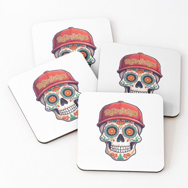 Item preview, Calavera Mexicana Skull Art designed and sold by BajioAmigos.