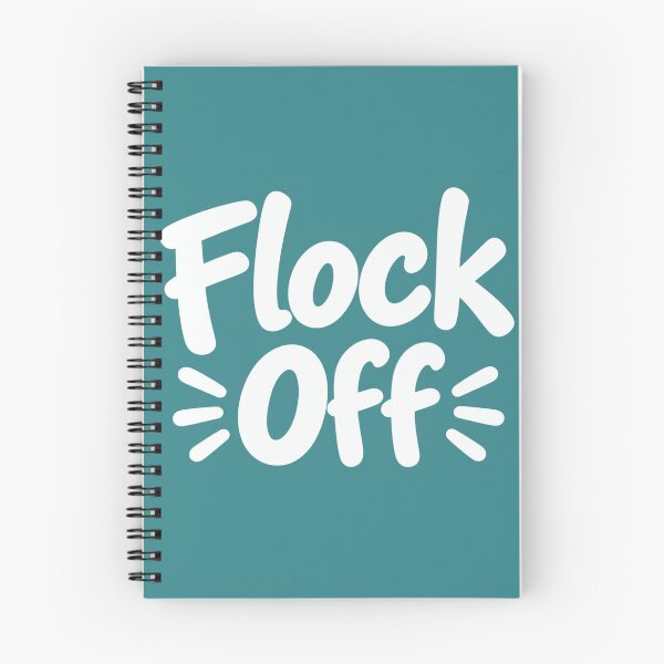 Item preview, Flock Off Funny Big Brother Pun, Sarcastic Humor Quote designed and sold by BuckaBaby.