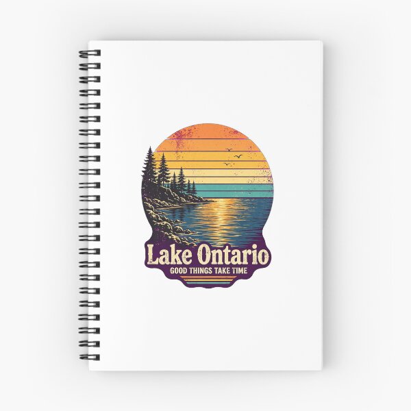 Item preview, Lake Ontario Forever Canada Design designed and sold by CreativeNest Prints.