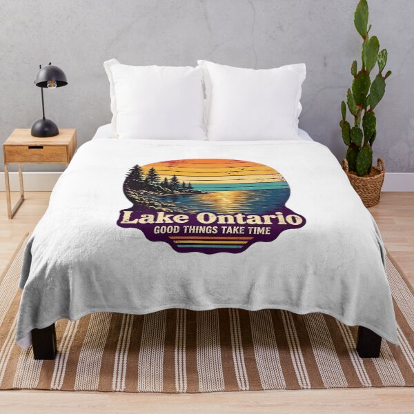 Item preview, Lake Ontario Forever Canada Design designed and sold by CreativeNest Prints.