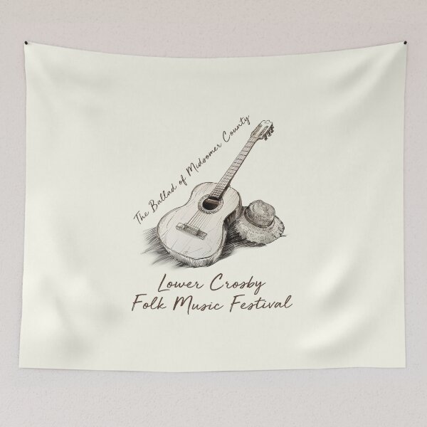 Item preview, The Ballad of Midsomer County (on Off-White) designed and sold by PawsitiveMum3.