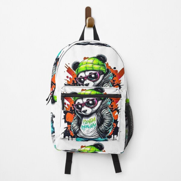 Item preview, Cool Hip Hop Panda Graffiti - Pandamonium Streetwear designed and sold by Artificial001.
