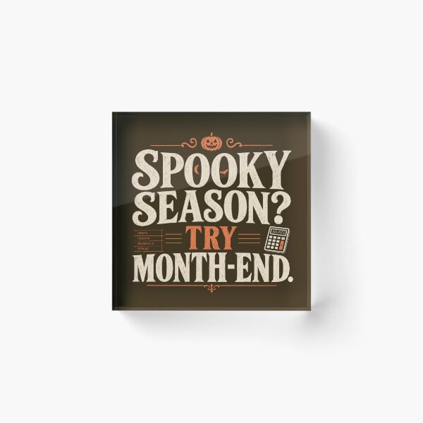 Item preview, Bookkeeper Halloween Humor Graphic designed and sold by Meandmyshop.