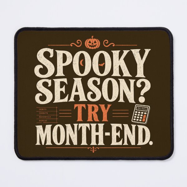Item preview, Bookkeeper Halloween Humor Graphic designed and sold by Meandmyshop.