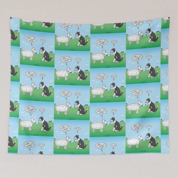 Item preview, Sheep Dog Motivation designed and sold by Out to Lunch Cartoons and More.