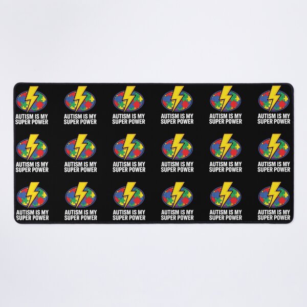 Item preview, Autism Is My Super Power Neurodiversity Advocate Awareness Pride designed and sold by SofiBlair.