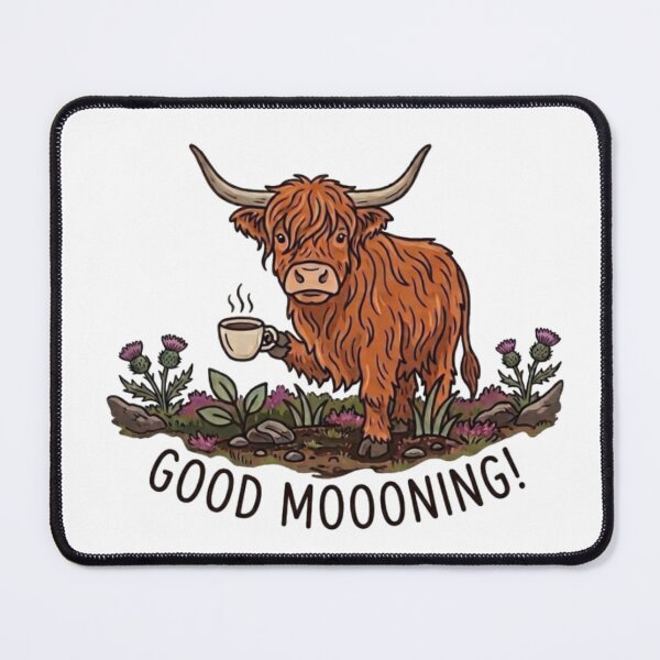 Item preview, Good Mooning! designed and sold by orioleoutdoor.