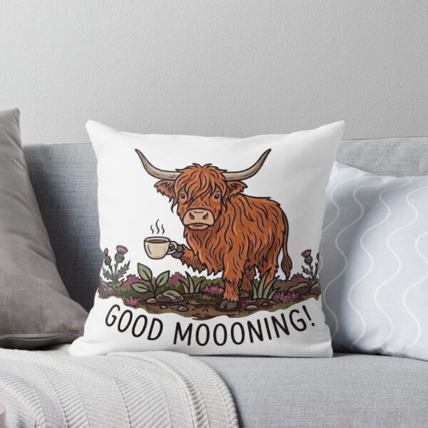 Item preview, Good Mooning! designed and sold by orioleoutdoor.