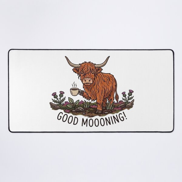 Item preview, Good Mooning! designed and sold by orioleoutdoor.