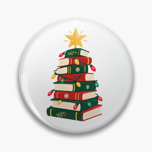 Item preview, Christmas Tree Books Book Lover Holiday Reading designed and sold by mraihan.