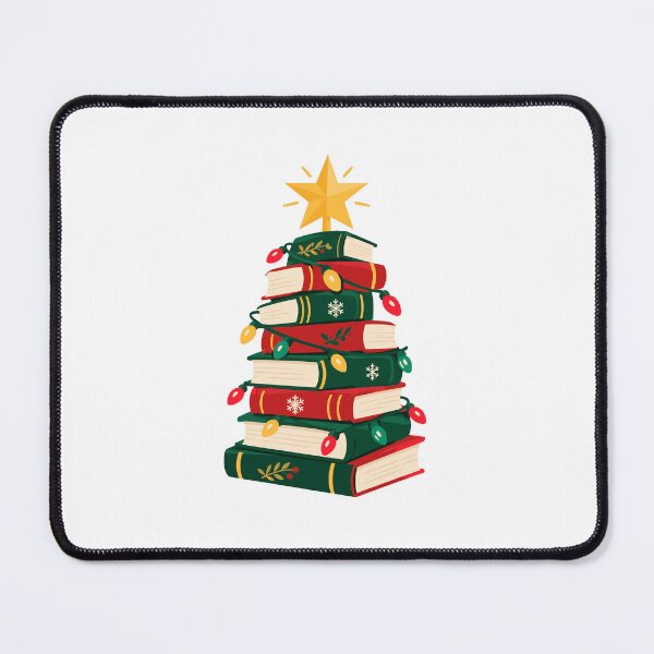 Item preview, Christmas Tree Books Book Lover Holiday Reading designed and sold by mraihan.