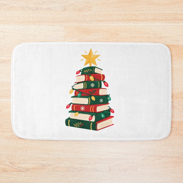 Item preview, Christmas Tree Books Book Lover Holiday Reading designed and sold by mraihan.