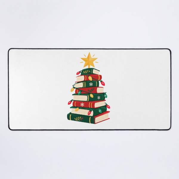 Item preview, Christmas Tree Books Book Lover Holiday Reading designed and sold by mraihan.