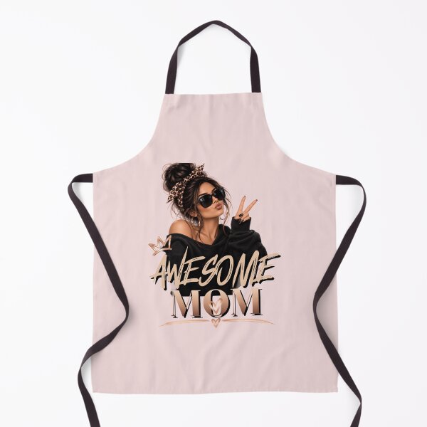 Item preview, Awesome Mom Leopard Print Rose Gold Quote designed and sold by lielie99.
