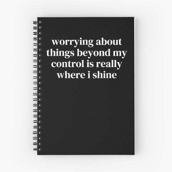 Item preview, Worrying About Things Beyond My Control Is Really Where I Shine Funny designed and sold by slmfams.