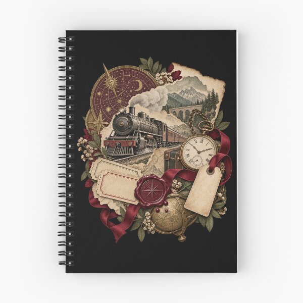 Item preview, Celestial Travel Junk Journal Ephemera – Vintage Explorer Collage designed and sold by Georain.