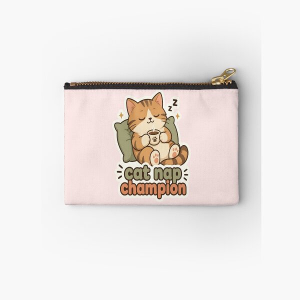 Item preview, Cat Nap Champion Cozy Sleeping Kitten designed and sold by creativerooney.